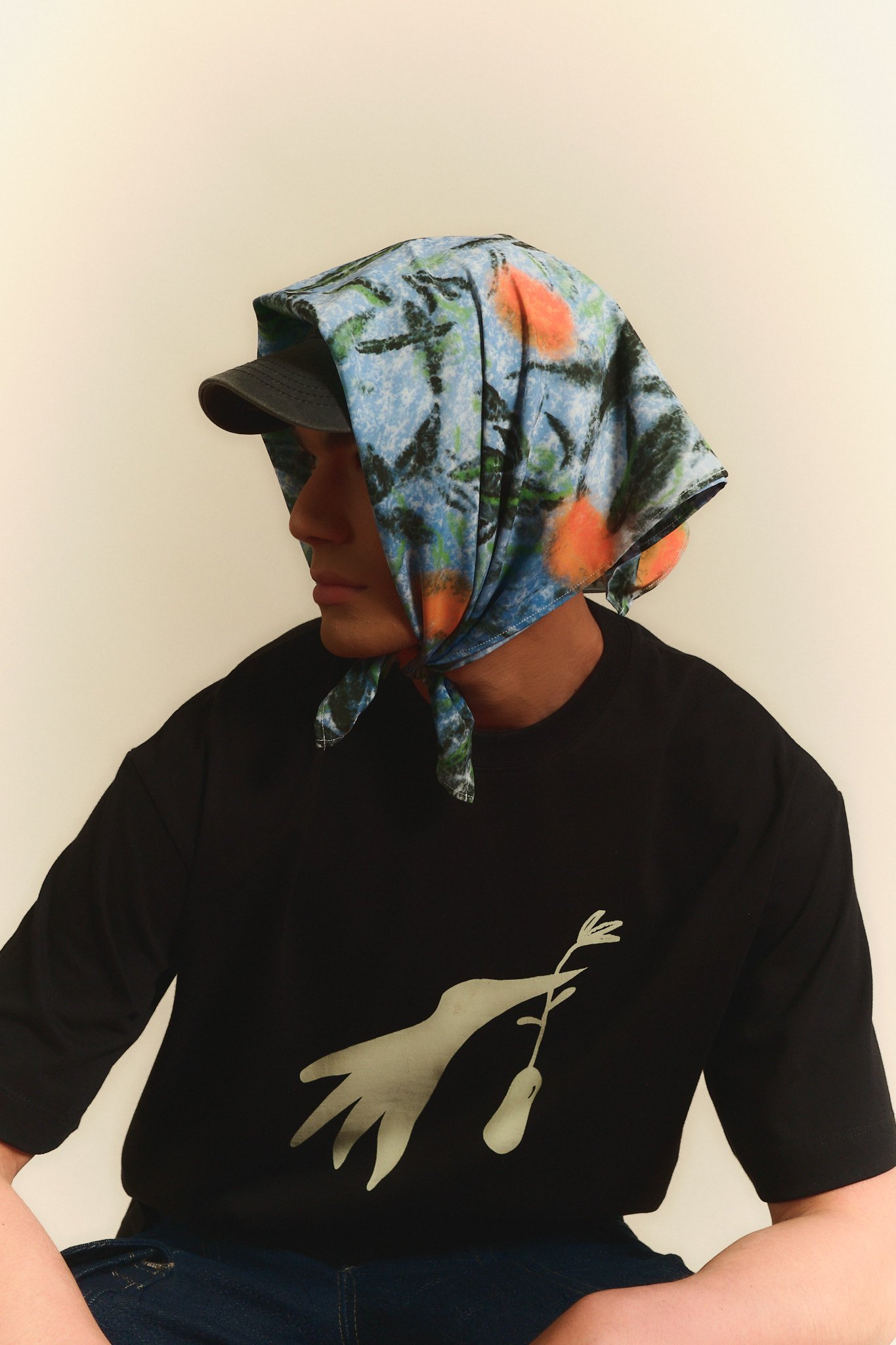 Camiseta Parranda Oversize Negra
