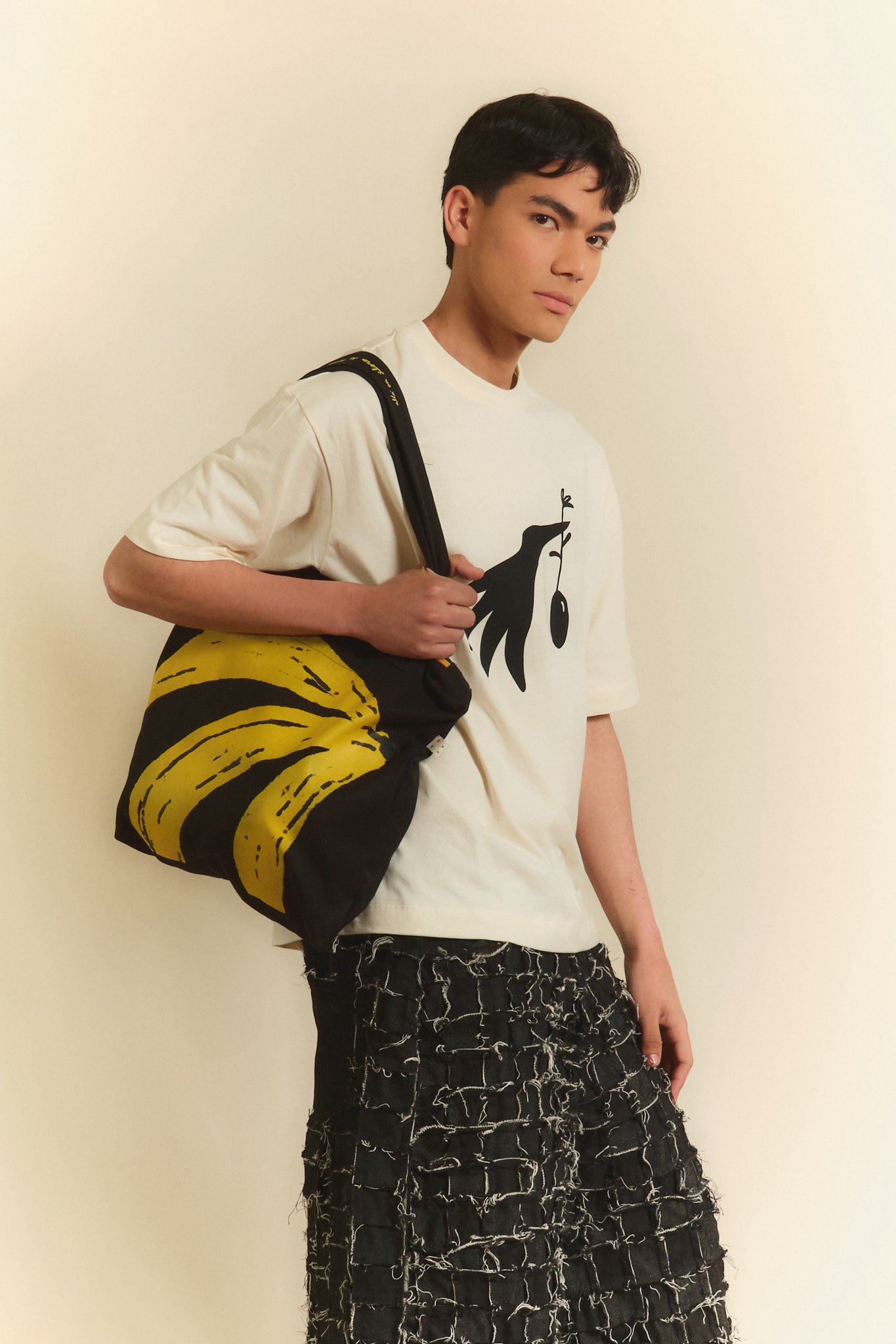 Tote Bag Amor Sensible Negra