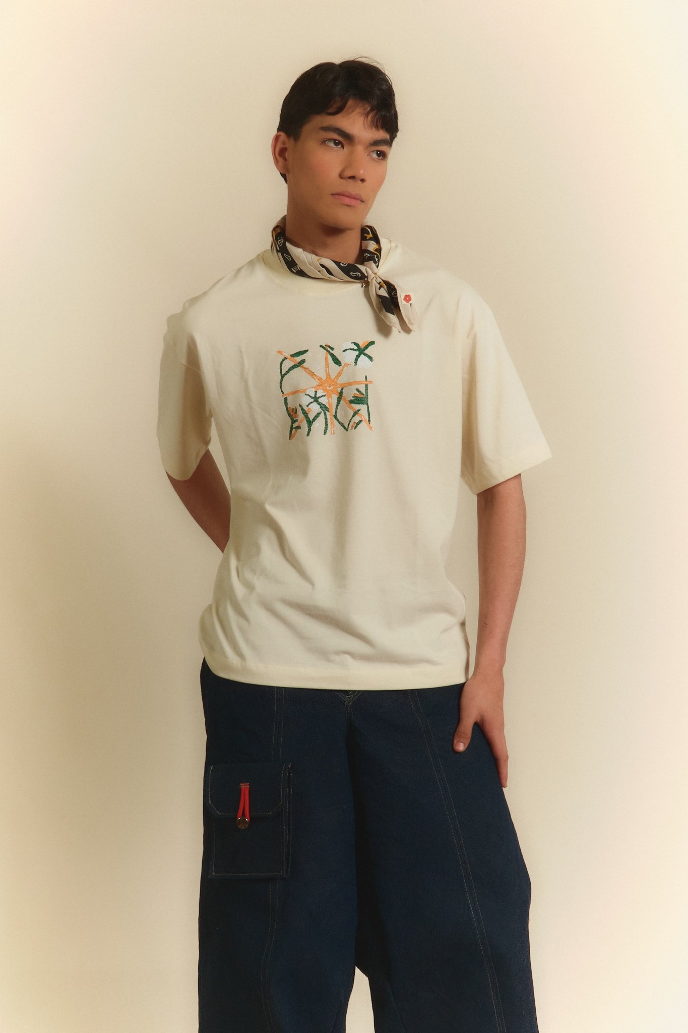 Camiseta Matilde Lina Regular Vainilla