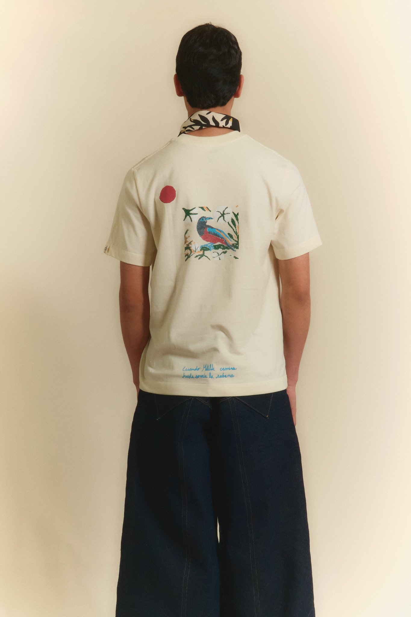 Camiseta Matilde Lina Oversize Vainilla